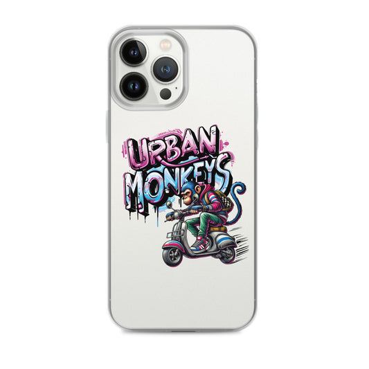 JUNGLE MOTION CLEAR CASE URBAN MONKEYS iPhone ®