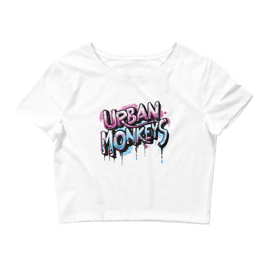 ENERGY WOMEN’S CROP TEE URBAN MONKEYS