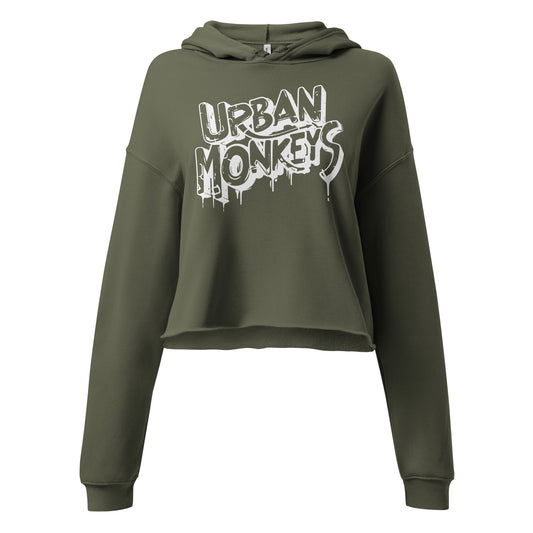 STREET ROAR CROP HOODIE URBAN MONKEYS